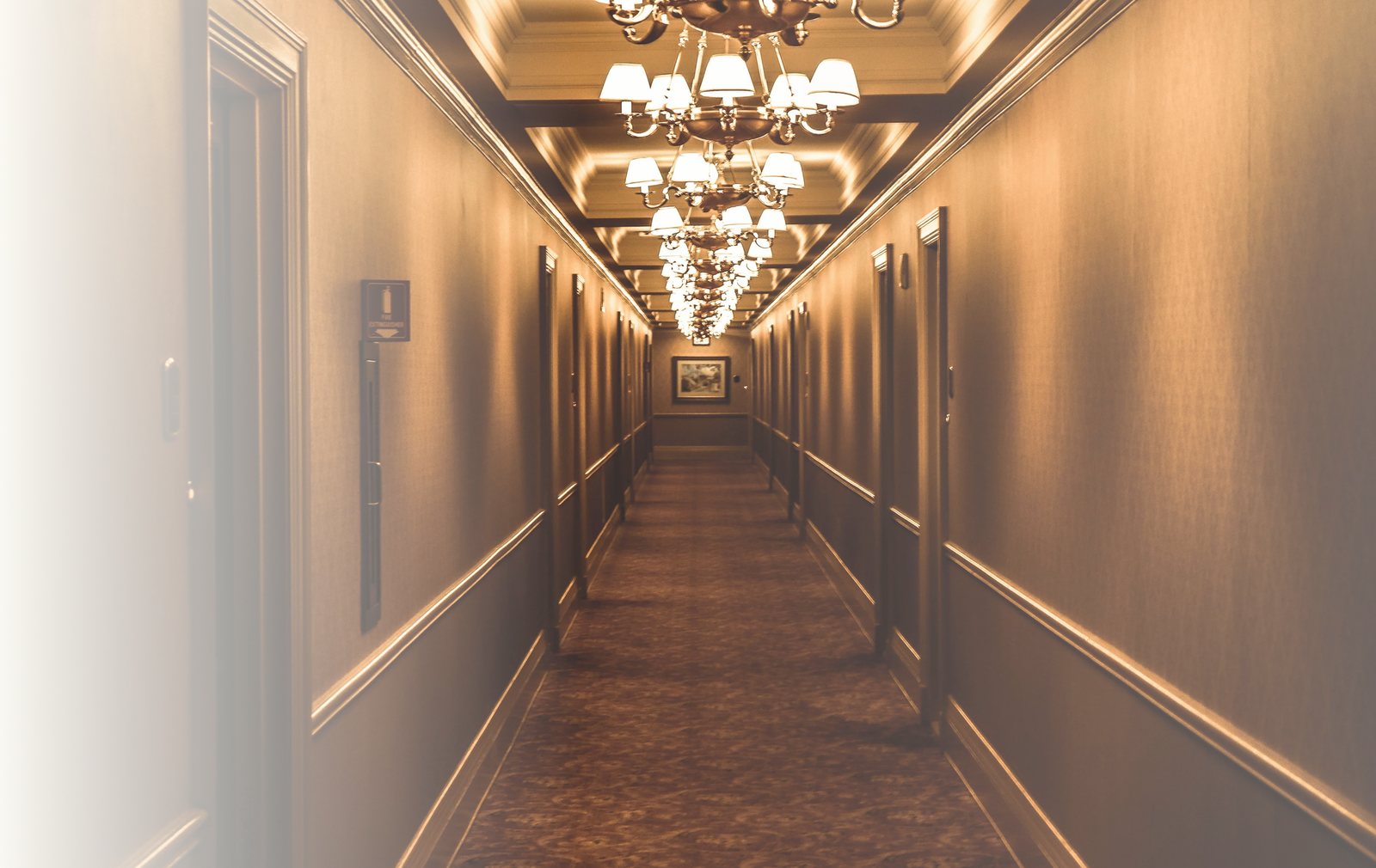 Hotel hallway